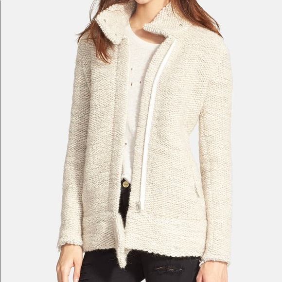 IRO Jackets & Blazers - IRO knit moto jacket